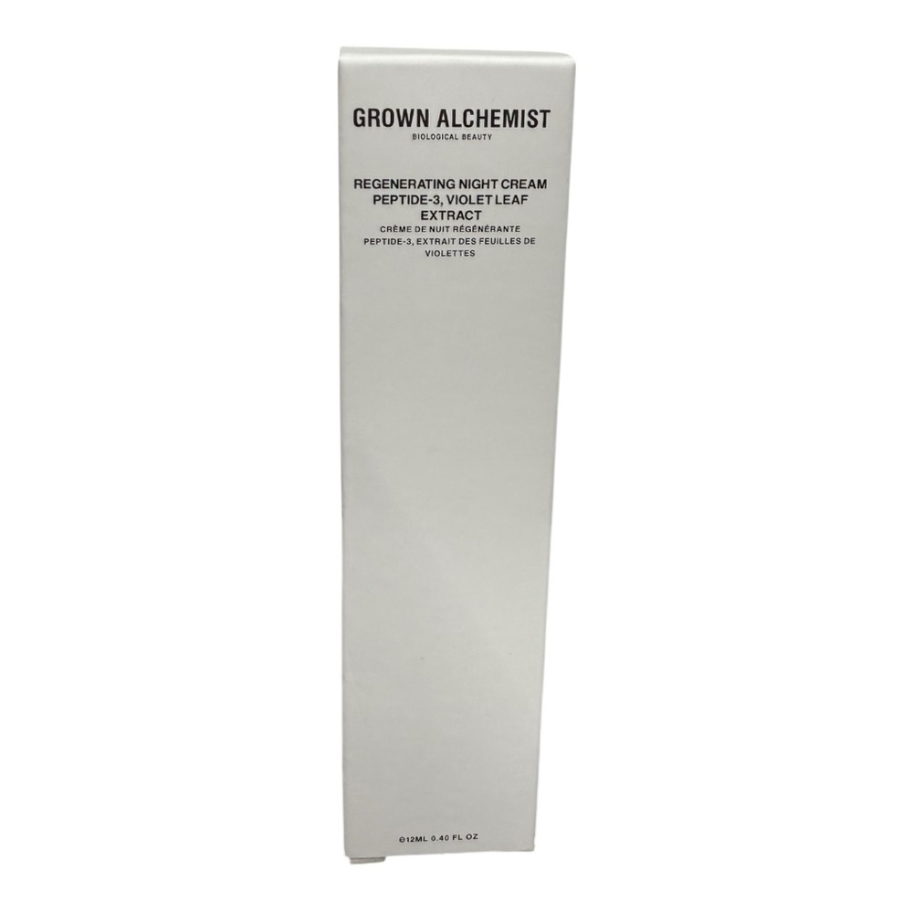 The Grown Alchemist- Regenerating Night Cream Peptide 3 & Violet Leaf 12ml